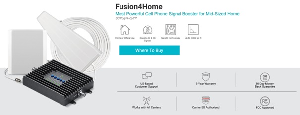 The-5-Most-Reliable-Cell-Phone-Boosters-Fusion4Home